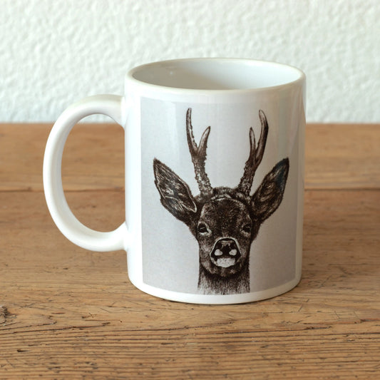 Künstlerische Tasse Gämse