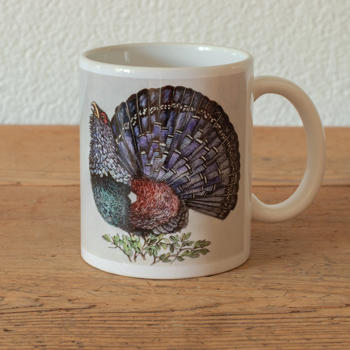 Tazza artistica Gallo cedrone